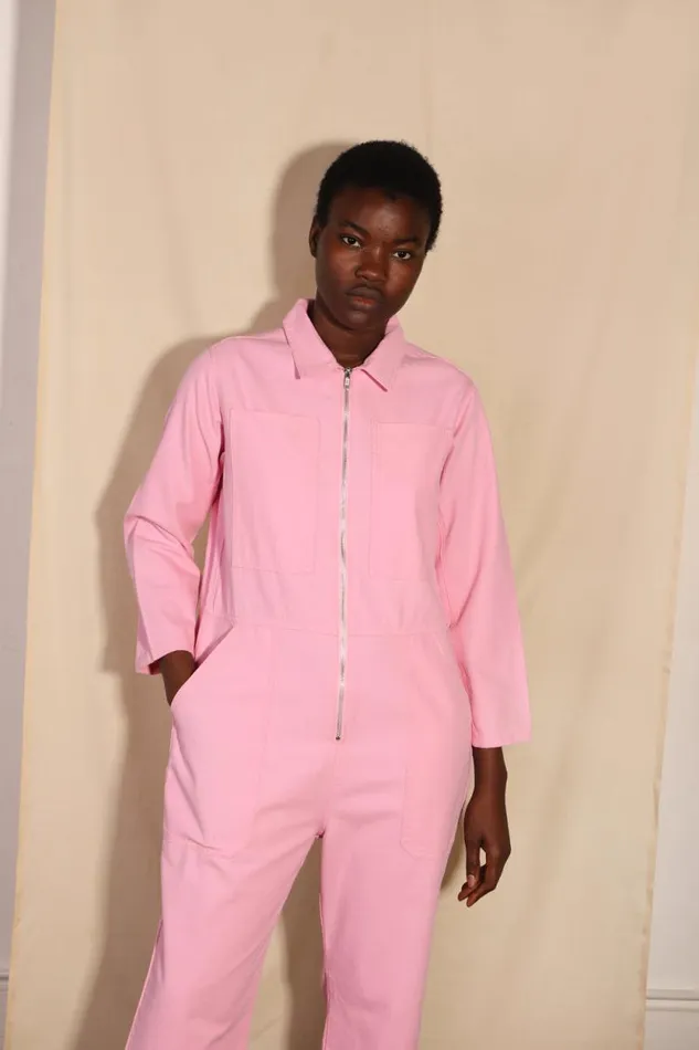 LF Markey Boilersuits Women Dominic Boilersuit Bright Pink