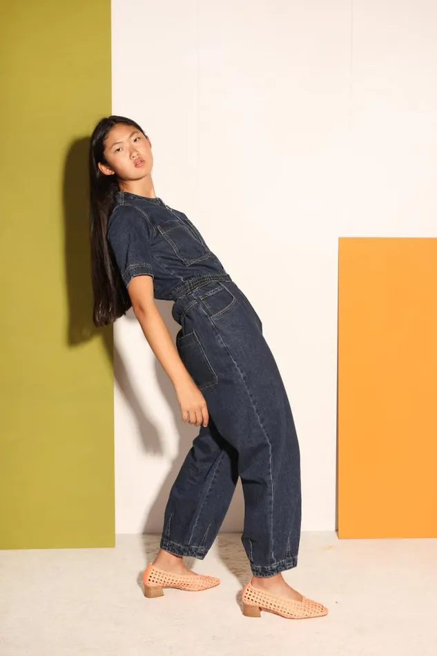 LF Markey Boilersuits Women Francis Boilersuit Indigo