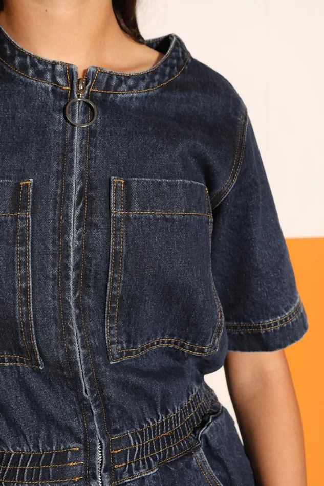 LF Markey Boilersuits Women Francis Boilersuit Indigo