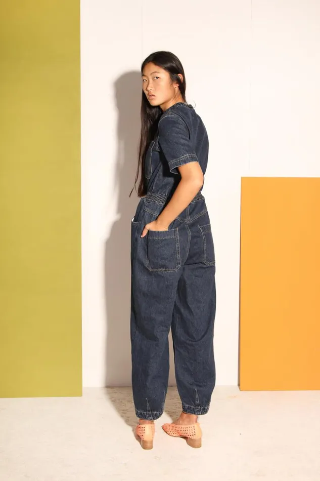 LF Markey Boilersuits Women Francis Boilersuit Indigo