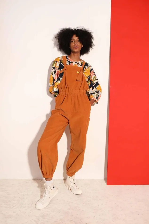 LF Markey Dungarees Women Bruno Dungarees Ochre