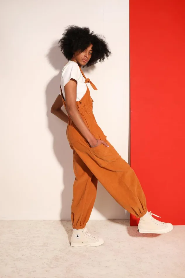 LF Markey Dungarees Women Bruno Dungarees Ochre