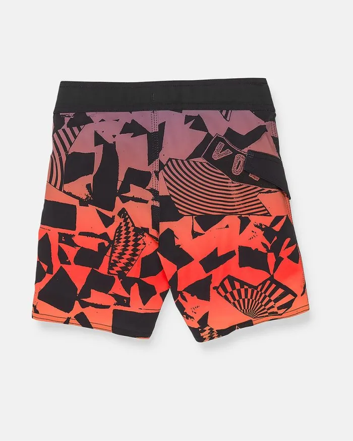 Little Boys Uproar ModTech Trunks 8211 Black Kids Volcom Boardshorts and Trunks