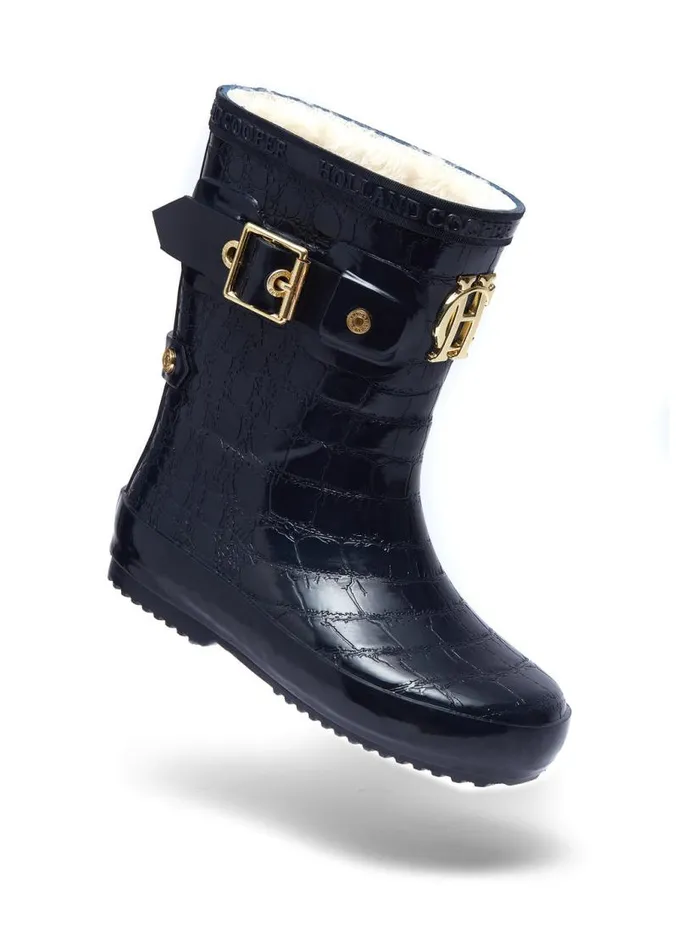 Little Little Gifting Holland Cooper Little Wellie 8211 Toddler Midnight Feast Navy Croc Little Little Gifting Holland Cooper Little Wellie 8211 Toddler Midnight Feast Navy Croc