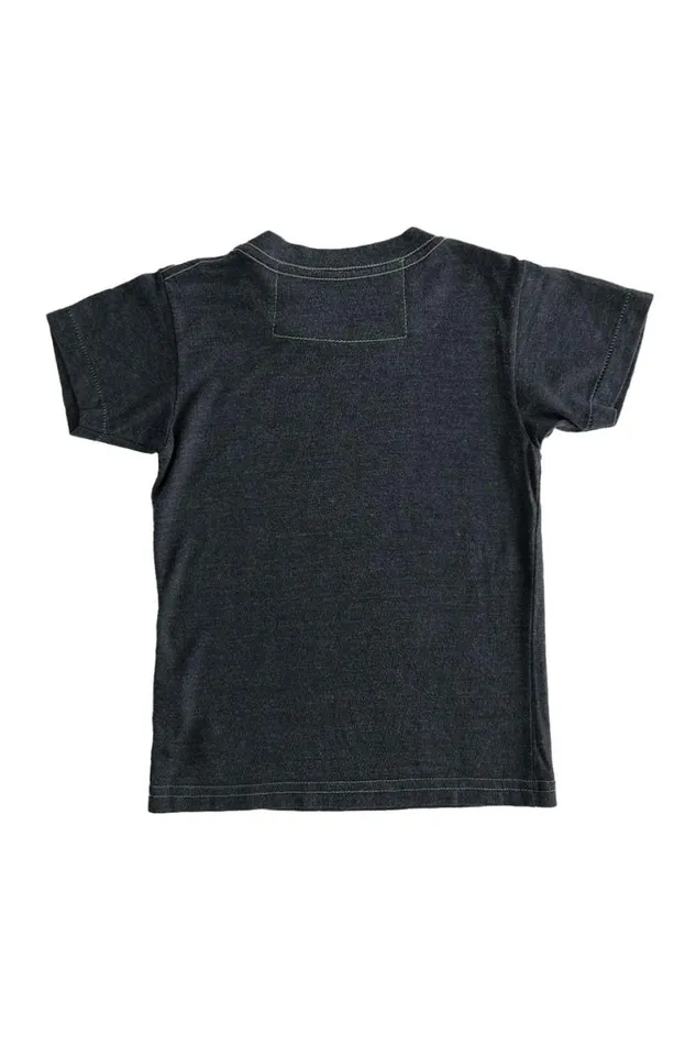 Logo Tee 8211 Charcoal Kids Aviator Nation Tees