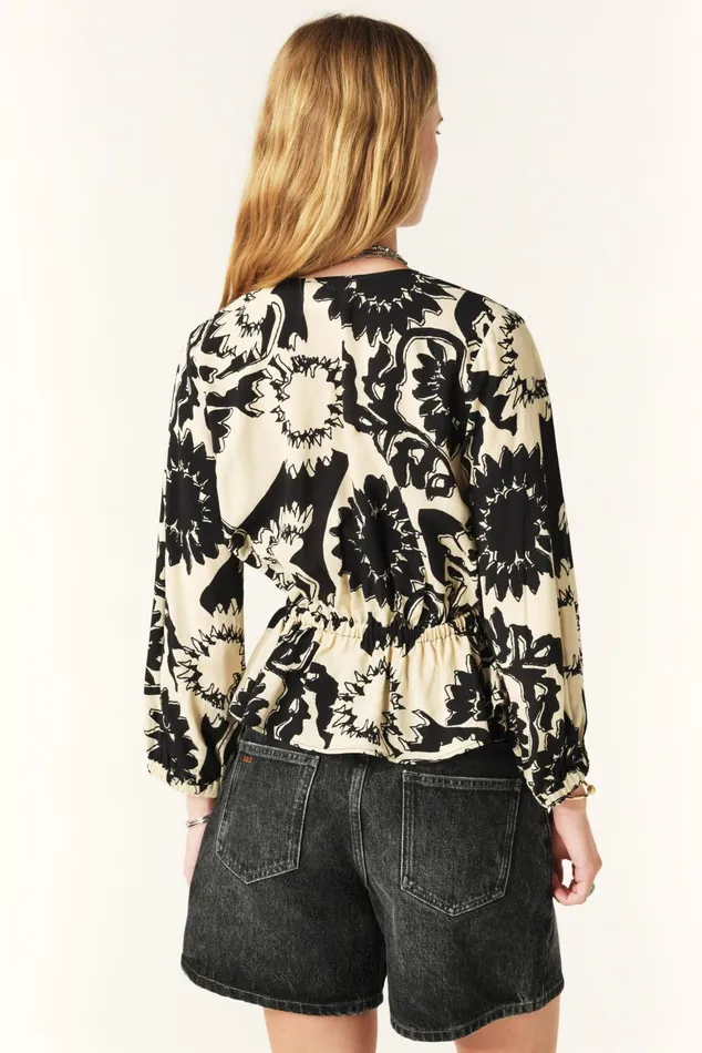 LongSleeve Top Filea Black Women Baandsh Tops and Shirts