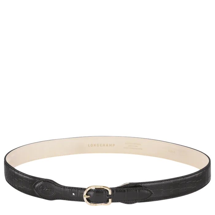 Longchamp Belts Women Longchamp 1980 Ladies8217 belt Black