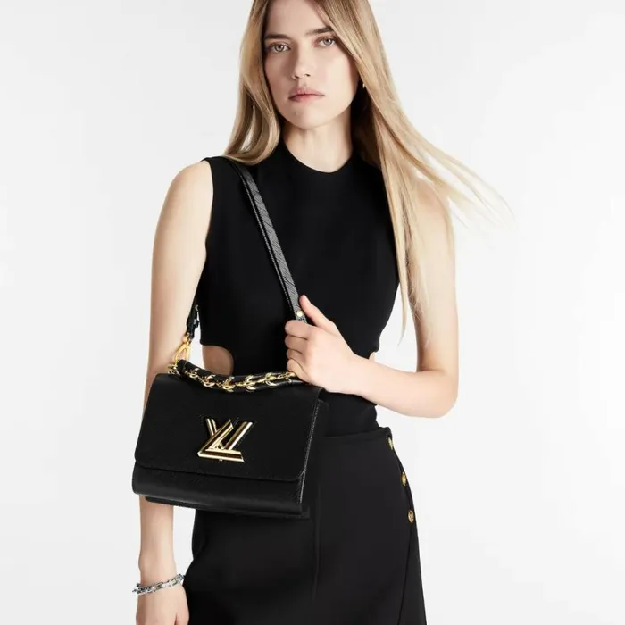Louis Vuitton Black M21772 Twist MM 8211 Louis Vuitton Handbag Store Women Louis Vuitton Twist Bag