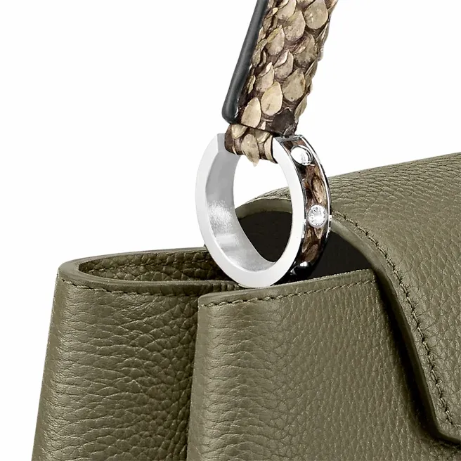 Louis Vuitton Capucines MM Green N93799 Black N92040 8211 Louis Vuitton Handbag Store Women Louis Vuitton Capucines Bag