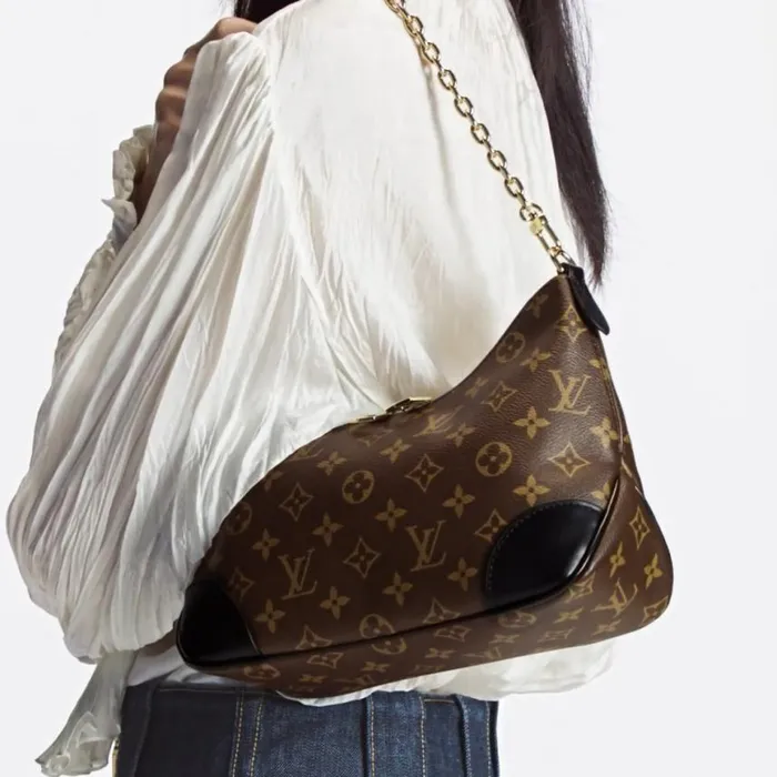 Louis Vuitton M45831 Boulogne Black 8211 Louis Vuitton Handbag Store Women Louis Vuitton Shoulder and Totes