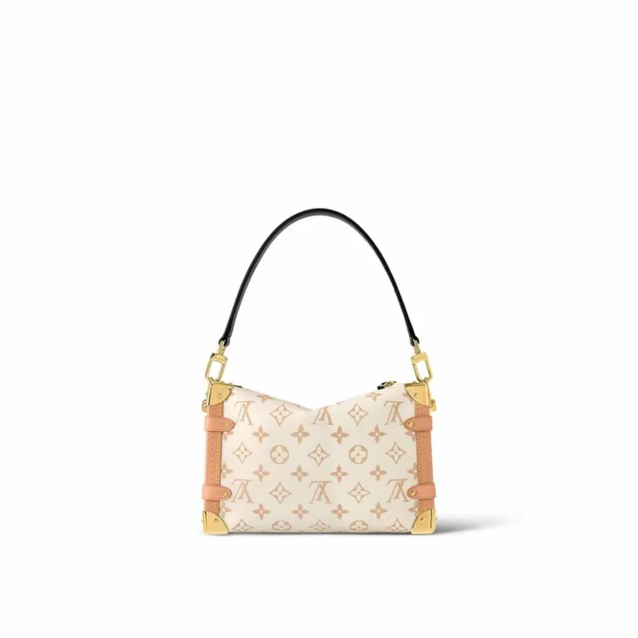 Louis Vuitton M46907 Side Trunk MM Monogram Dune 8211 Louis Vuitton Handbag Store Women Louis Vuitton Trunk Bag