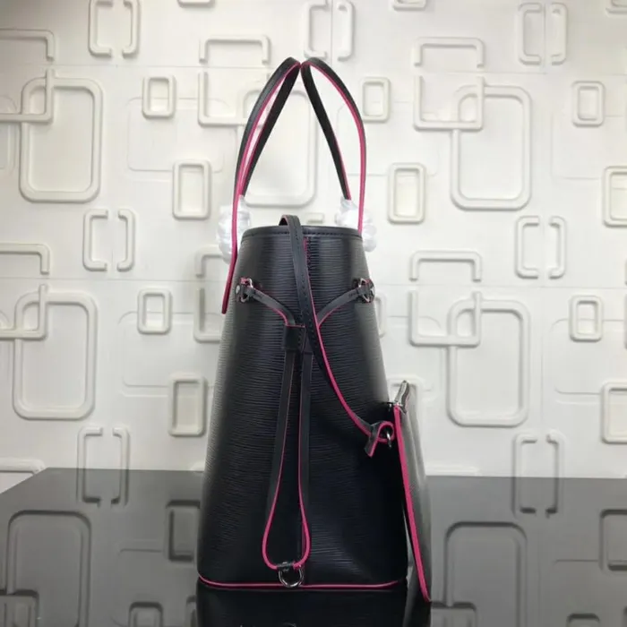 Louis Vuitton Neverfull MM Bag In Noir Epi Leather M54185 8211 Louis Vuitton Handbag Store Women Louis Vuitton Neverfull Bag