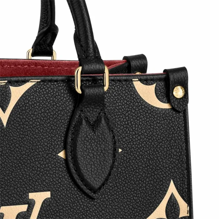 Louis Vuitton Onthego PM M45659 Black Beige 8211 Louis Vuitton Handbag Store Women Louis Vuitton Onthego Bag