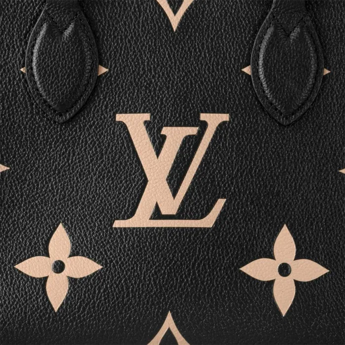 Louis Vuitton Onthego PM M45659 Black Beige 8211 Louis Vuitton Handbag Store Women Louis Vuitton Onthego Bag