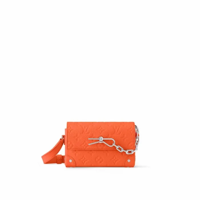 Louis Vuitton Steamer Wearable Wallet M82916 Orange 8211 Louis Vuitton Handbag Store Women Louis Vuitton Wallets