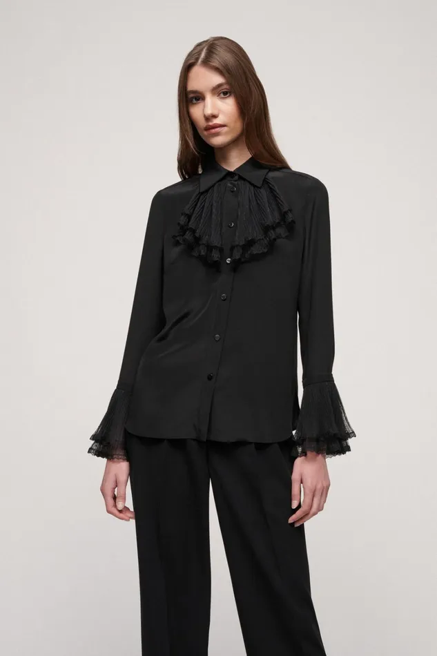 Luisa Spagnoli Blouses And Shirts Women Laghetto Black Luisa Spagnoli Blouses And Shirts Women Laghetto Black
