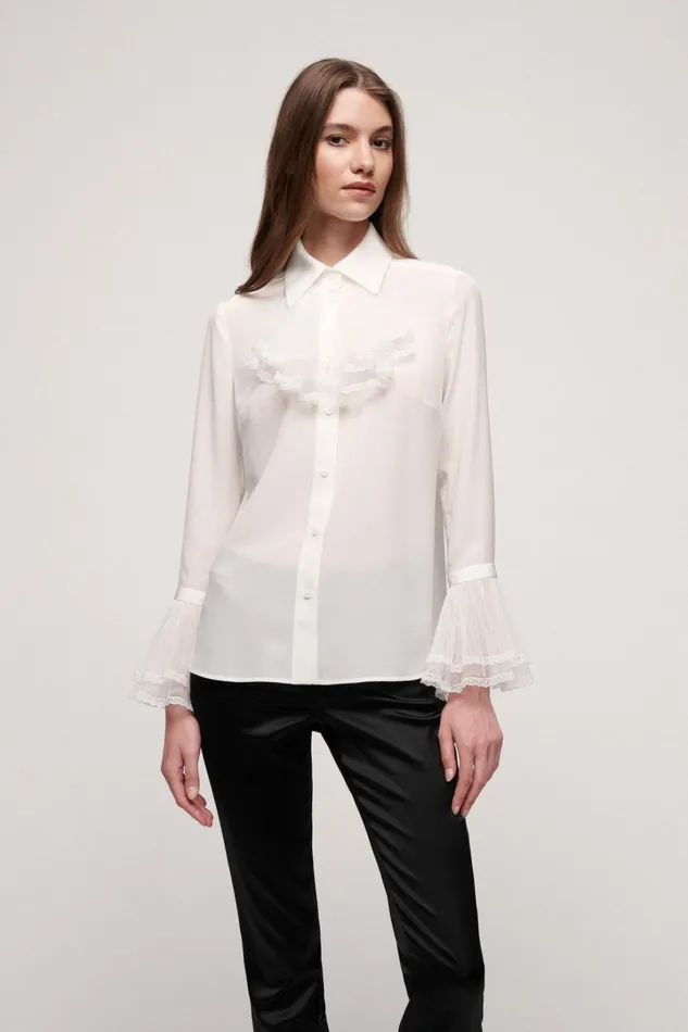 Luisa Spagnoli Blouses And Shirts Women Laghetto Cream
