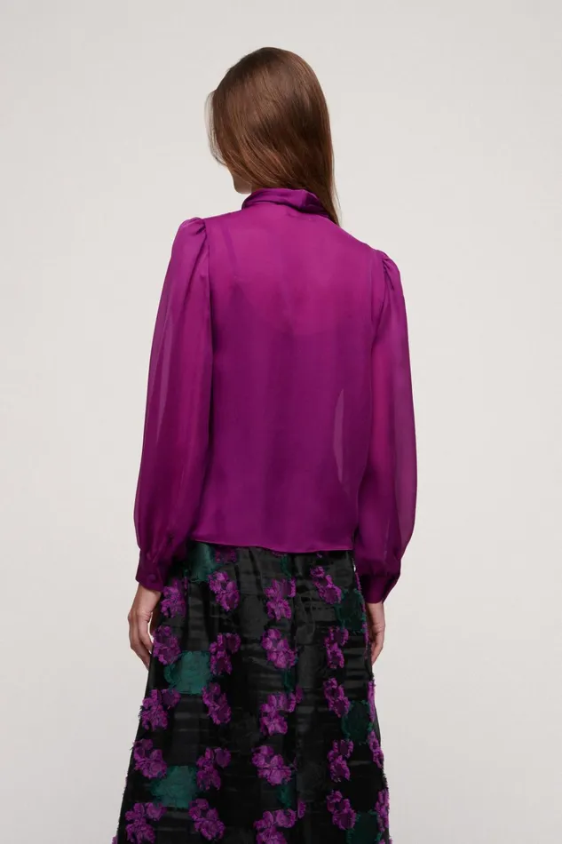 Luisa Spagnoli Blouses And Shirts Women Luccichio Fuchsia Luisa Spagnoli Blouses And Shirts Women Luccichio Fuchsia