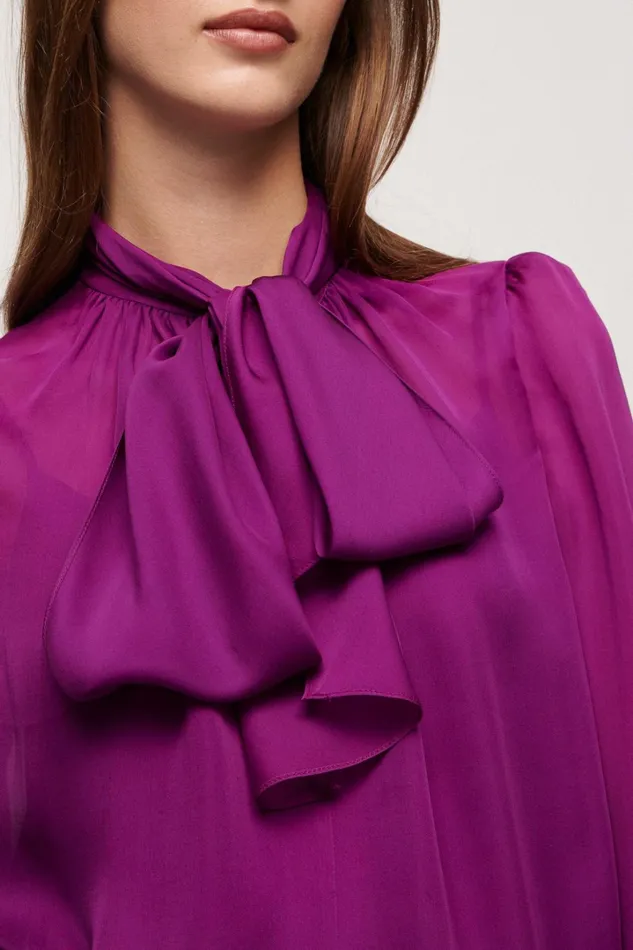 Luisa Spagnoli Blouses And Shirts Women Luccichio Fuchsia Luisa Spagnoli Blouses And Shirts Women Luccichio Fuchsia
