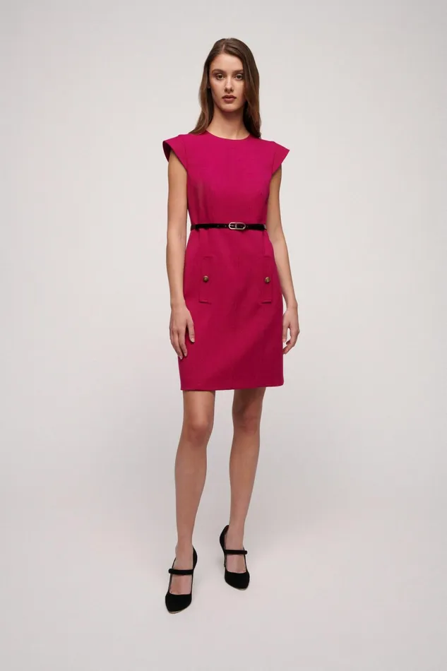 Luisa Spagnoli Dresses and Jumpsuits Women Glen Fuchsia Luisa Spagnoli Dresses and Jumpsuits Women Glen Fuchsia