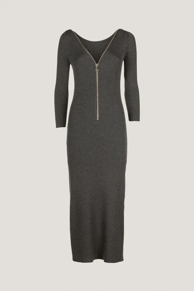 Luisa Spagnoli Dresses and Jumpsuits Women Melodia Grey Melange Luisa Spagnoli Dresses and Jumpsuits Women Melodia Grey Melange