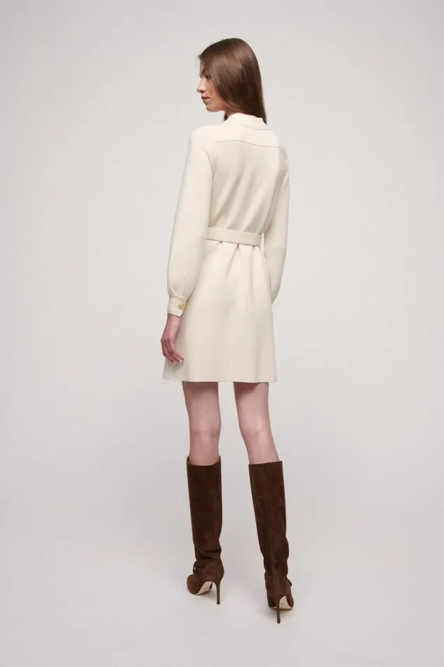 Luisa Spagnoli Dresses and Jumpsuits Women Miraggio Cream Luisa Spagnoli Dresses and Jumpsuits Women Miraggio Cream