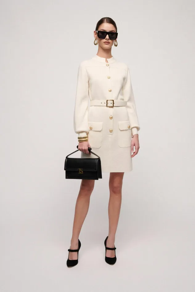 Luisa Spagnoli Dresses and Jumpsuits Women Miraggio Cream Luisa Spagnoli Dresses and Jumpsuits Women Miraggio Cream