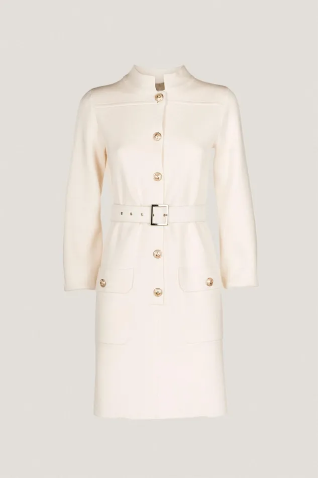 Luisa Spagnoli Dresses and Jumpsuits Women Miraggio Cream Luisa Spagnoli Dresses and Jumpsuits Women Miraggio Cream