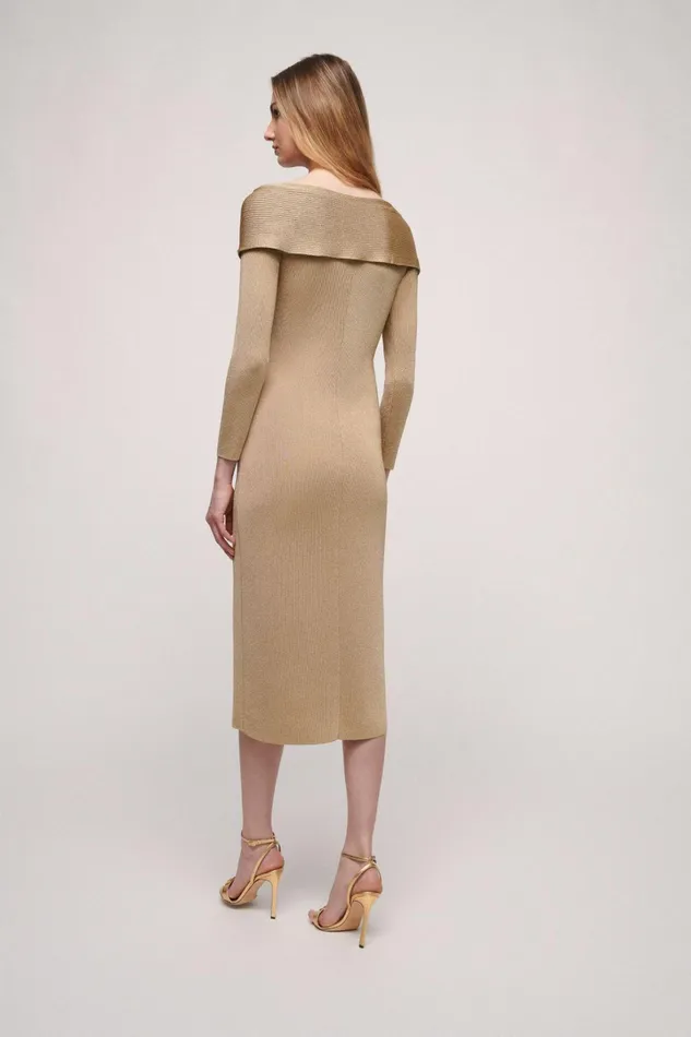 Luisa Spagnoli Dresses and Jumpsuits Women Zagara Gold