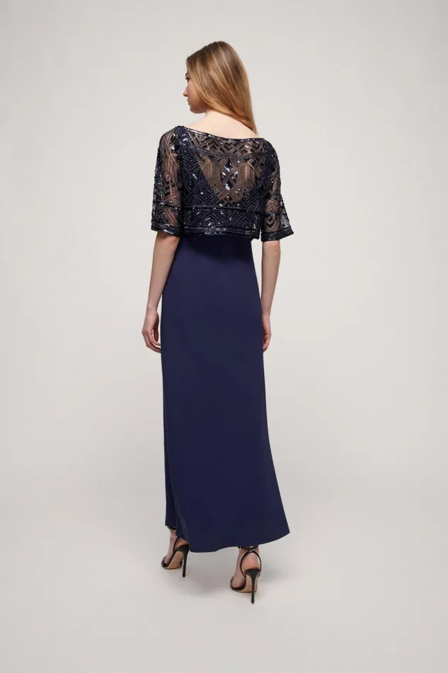 Luisa Spagnoli Formal Dresses Women Gemme Blue Luisa Spagnoli Formal Dresses Women Gemme Blue
