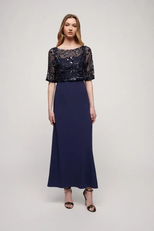 Luisa Spagnoli Formal Dresses Women Gemme Blue Luisa Spagnoli Formal Dresses Women Gemme Blue