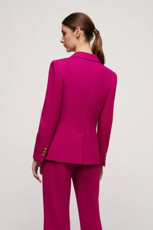 Luisa Spagnoli Jackets and Blazers Women Singolare Fuchsia Luisa Spagnoli Jackets and Blazers Women Singolare Fuchsia