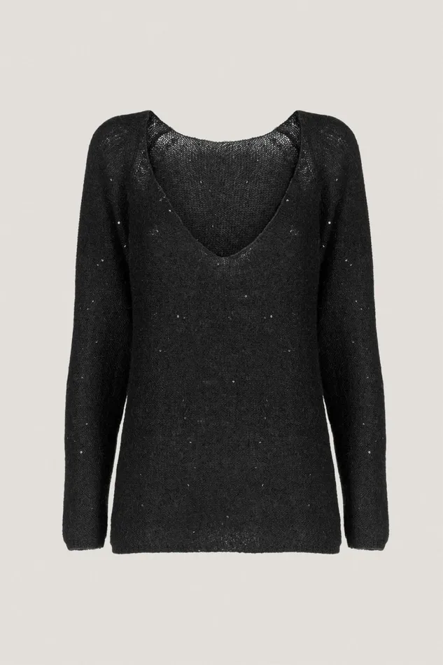 Luisa Spagnoli Knitwear Women Consorte Black Luisa Spagnoli Knitwear Women Consorte Black