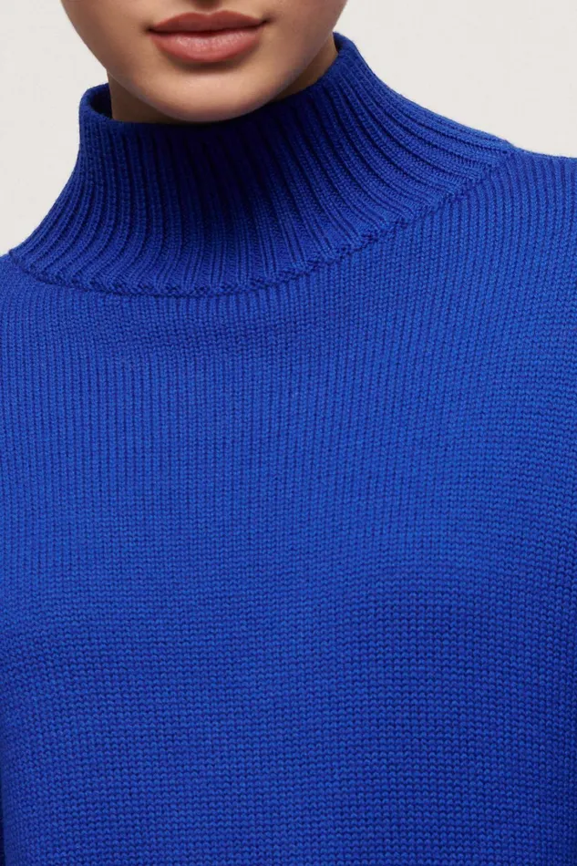 Luisa Spagnoli Knitwear Women Margotta Bluette Luisa Spagnoli Knitwear Women Margotta Bluette
