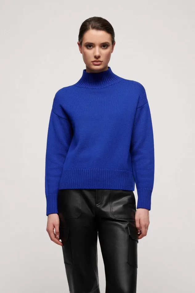Luisa Spagnoli Knitwear Women Margotta Bluette Luisa Spagnoli Knitwear Women Margotta Bluette