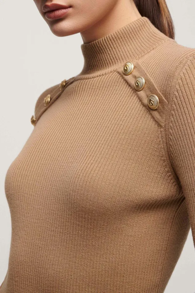 Luisa Spagnoli Knitwear Women Minima Camel Luisa Spagnoli Knitwear Women Minima Camel