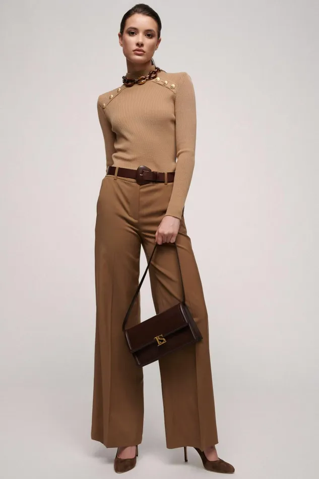 Luisa Spagnoli Knitwear Women Minima Camel Luisa Spagnoli Knitwear Women Minima Camel