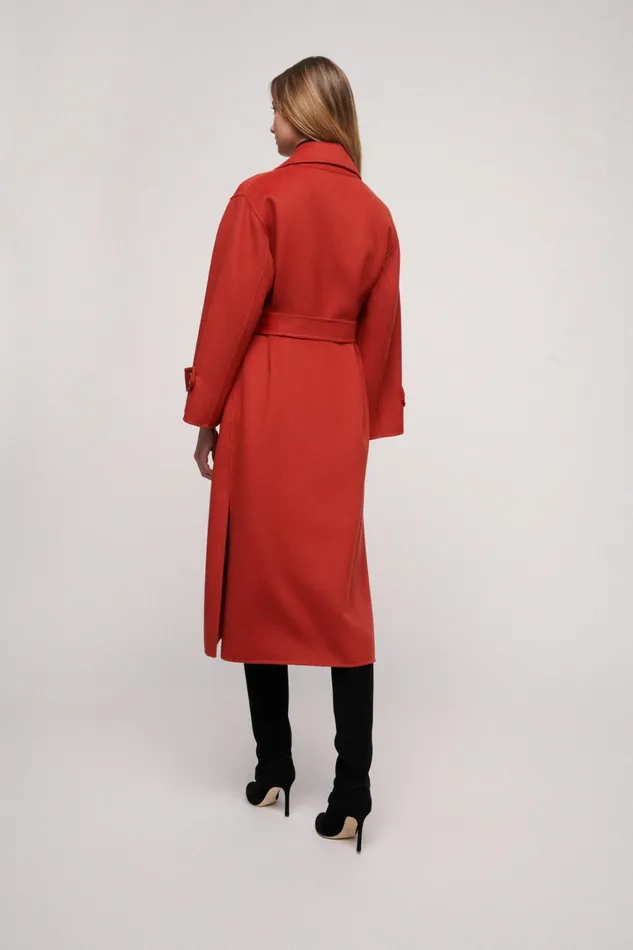 Luisa Spagnoli Outerwear Women Sballo Rust Luisa Spagnoli Outerwear Women Sballo Rust
