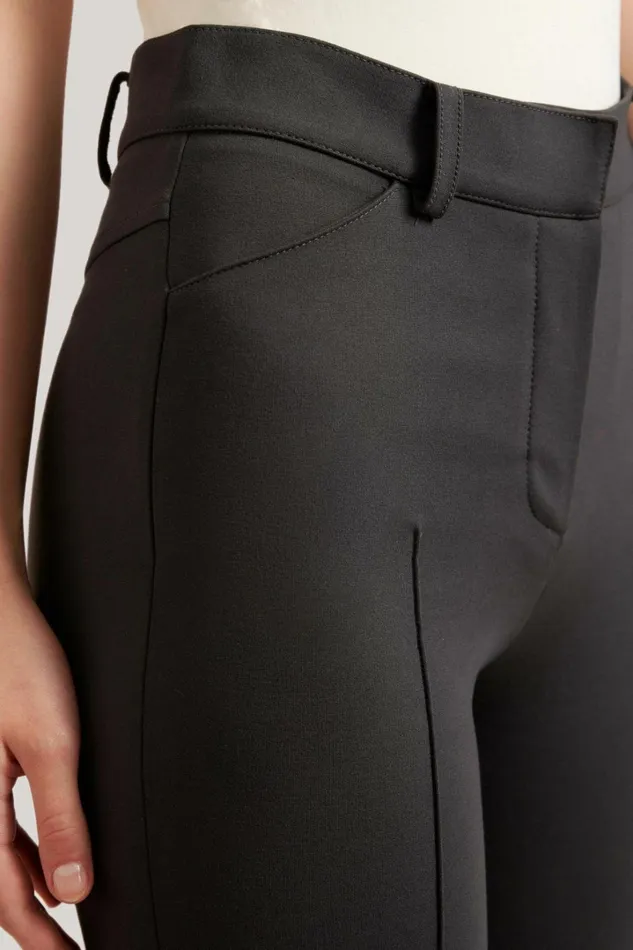 Luisa Spagnoli Pants Women Onnis Grey Melange Luisa Spagnoli Pants Women Onnis Grey Melange
