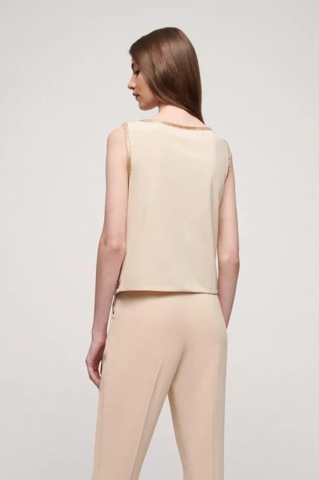 Luisa Spagnoli Tops And TShirts Women Labi Sand Luisa Spagnoli Tops And TShirts Women Labi Sand