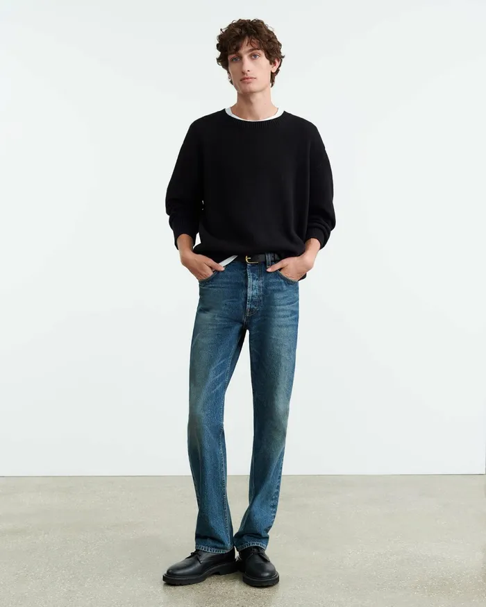 MADDOX SWEATER Black Men Nili Lotan Sweaters