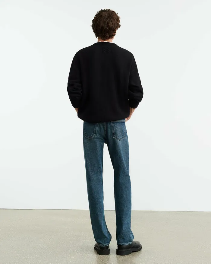MADDOX SWEATER Black Men Nili Lotan Sweaters