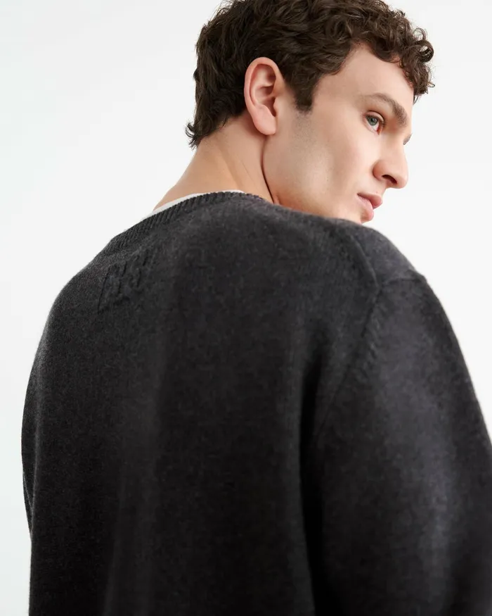 MADDOX SWEATER Black Men Nili Lotan Sweaters