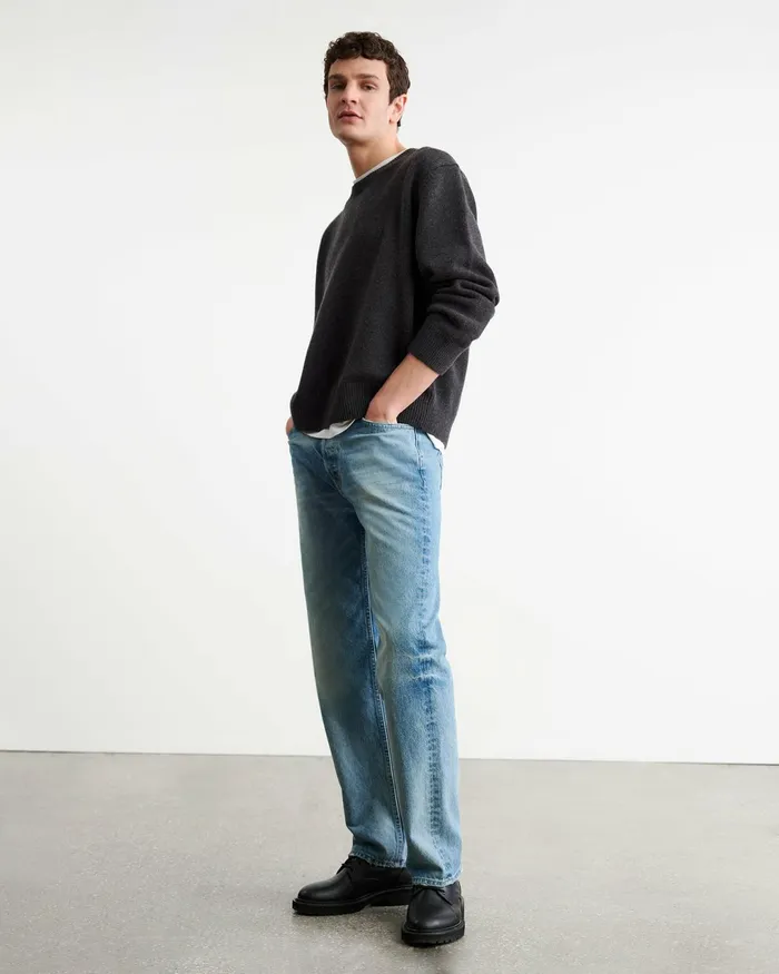 MADDOX SWEATER Black Men Nili Lotan Sweaters
