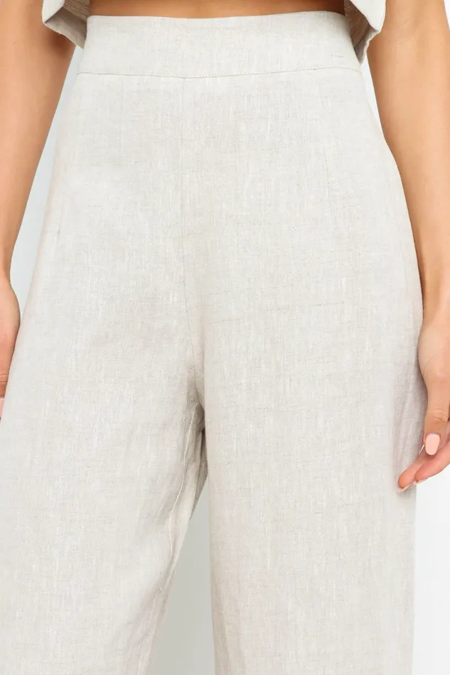 Matching Sets Petal and Pup Women Devlin Pant Beige