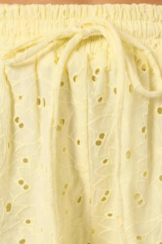 Matching Sets Women Petal and Pup Dazie Short Lemon