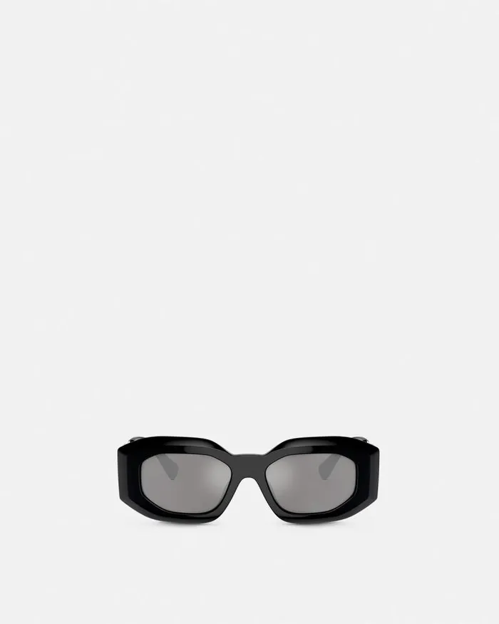 Maxi Medusa Biggie Sunglasses Black WomenMen Versace Sunglasses