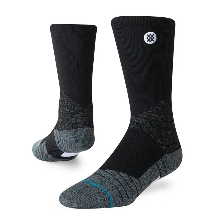 Medium Performance Crew Socks Icon Sport 8211 Black MenWomen Stance Crew