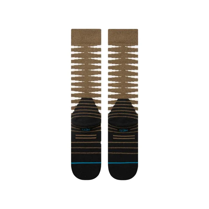 Medium Performance Wool Snow Otc Socks Wingdom 8211 Chive Men Stance Over The Calf