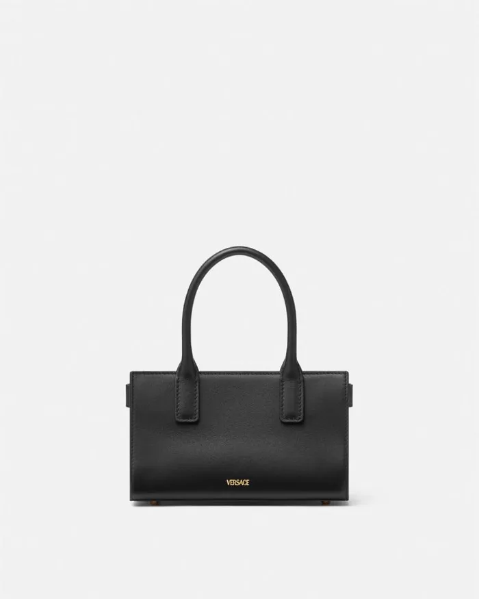Medusa 03995 Small Tote Bag Blackgold Women Versace Medusa 03995